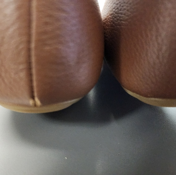 EUC Coach Bianca Brown Leather Round Toe Slip-On Ballet Flats EU 38 - Picture 6 of 7